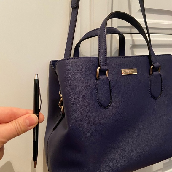 Kate Spade navy medium bag - Picture 2 of 4